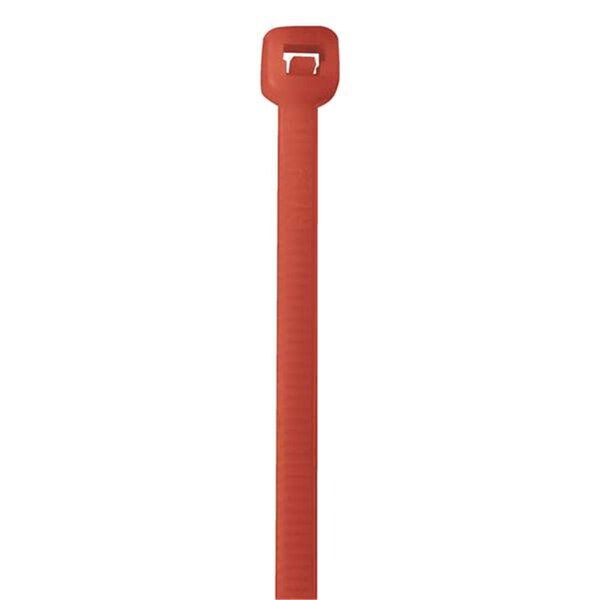 Box Partners Cable Tie, 18 in L, Fluorescent Red, 50 lb Strength CT185K - main